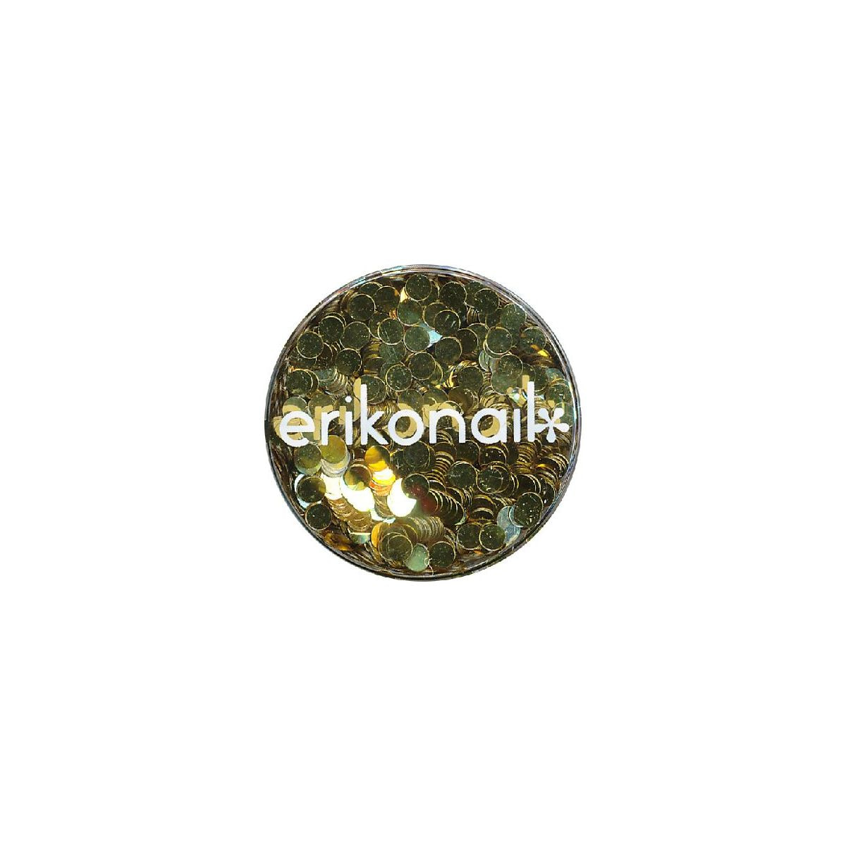 Hologram (Circle) Light Gold ERI-47 2mm (2g)