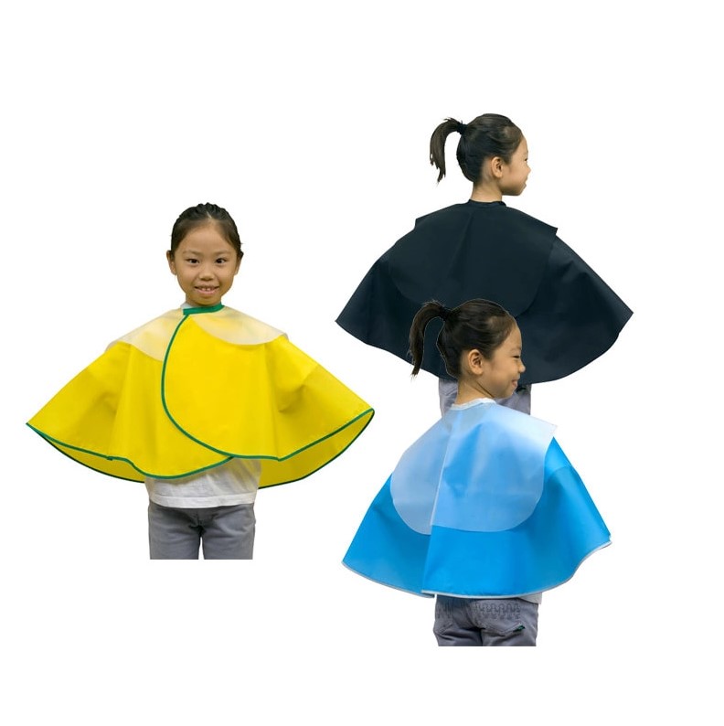 No. 1014 Children Hairdressing Cape (Attached Shampoo Cloth)