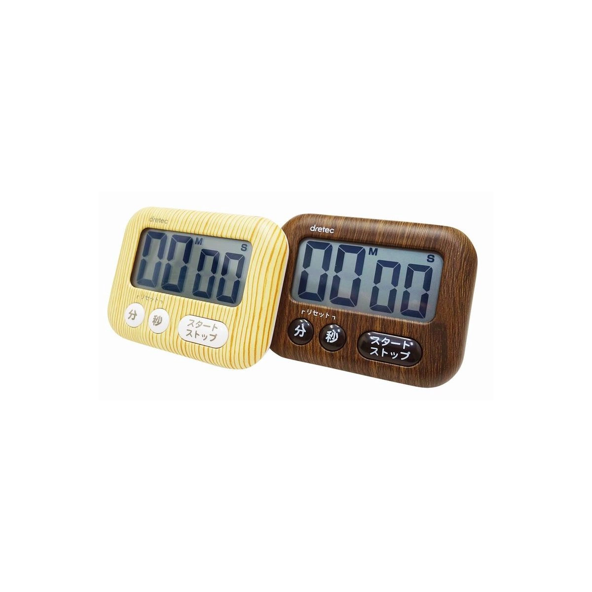 Wood grain digital timer T-554