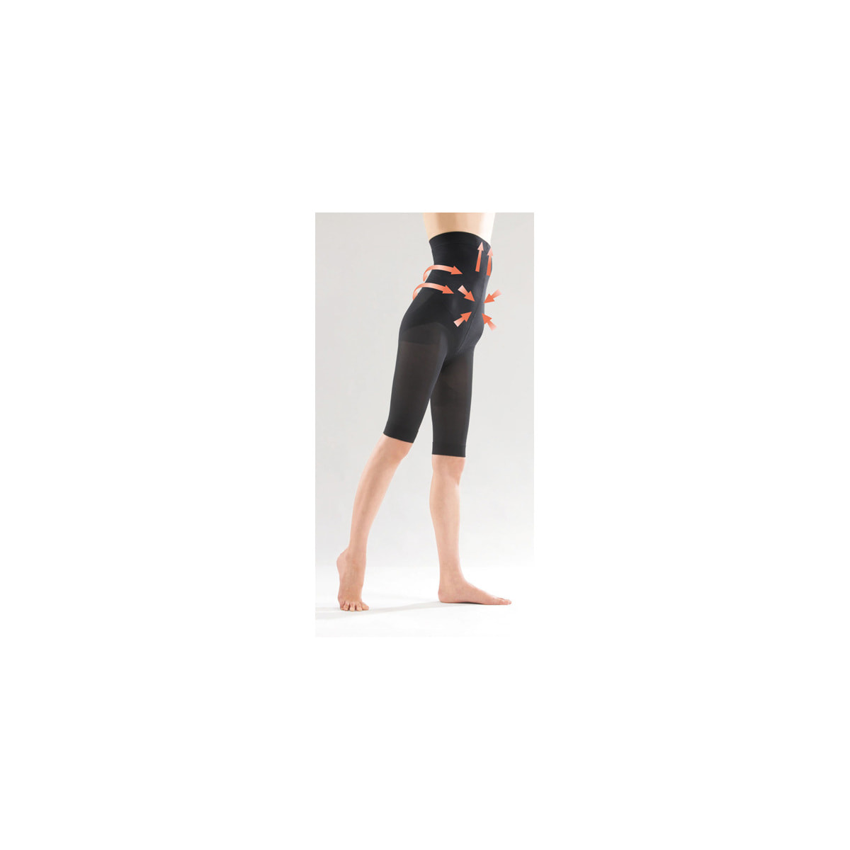 MIKYAKU（Mikyaku）pressurization waist press middle leggings