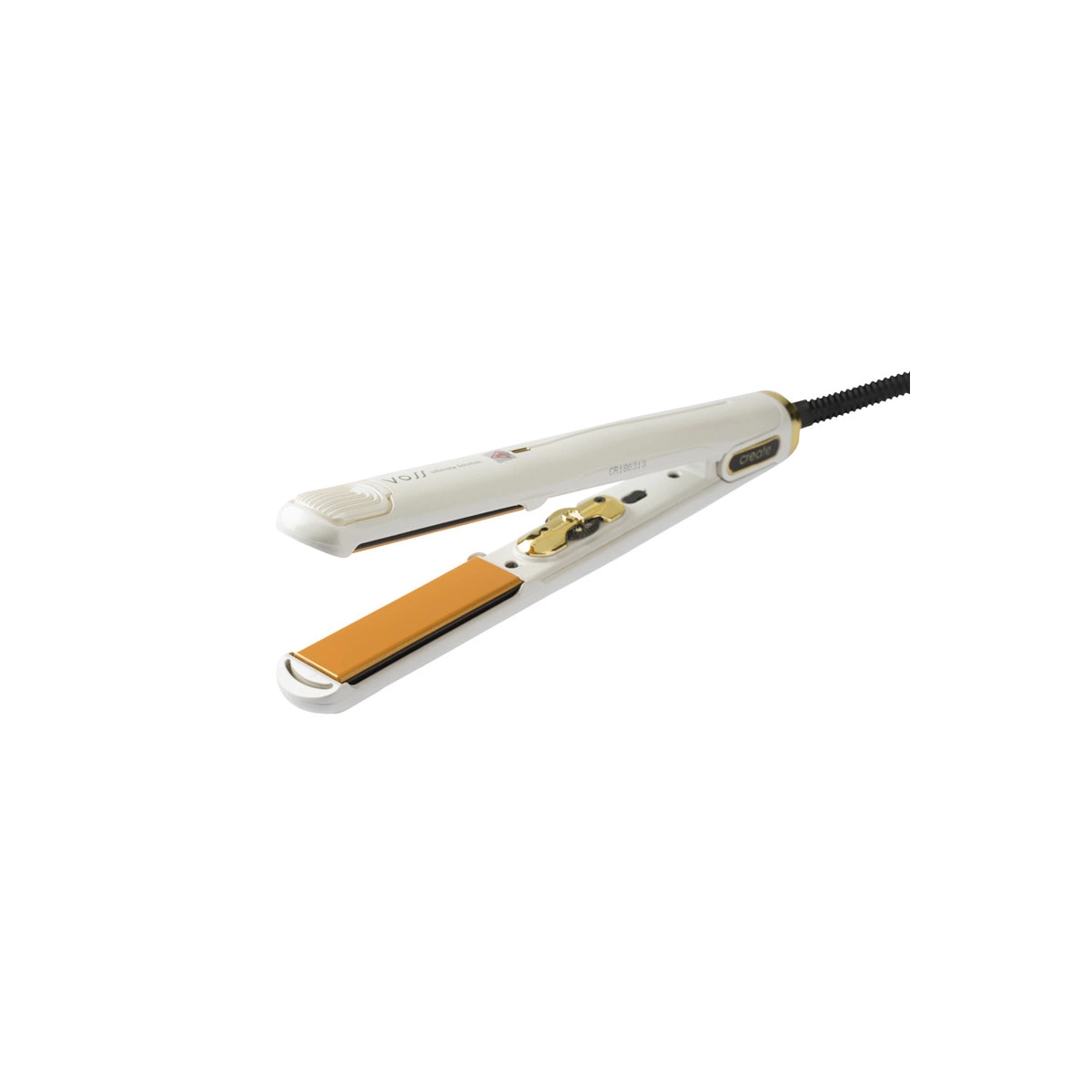 新品未使用　【プレミアム】セラミックアイロン VOSS【BASIC】ホワイト プレミアム セラミックアイロン VOSS BASIC（M-24） パールホワイトの