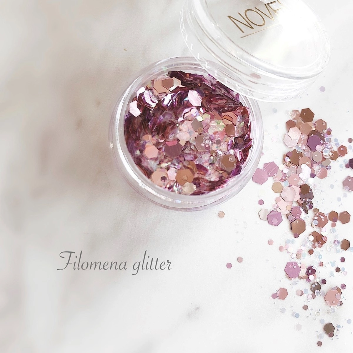 NOVEL  Filomena glitter