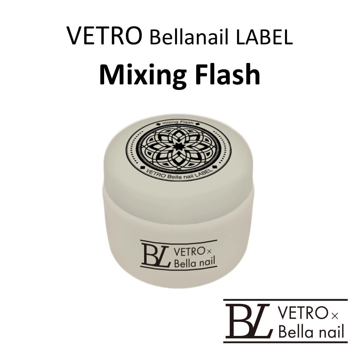 【BL-FLA】VETRO Bellanail LABEL mixing Flash 4ml