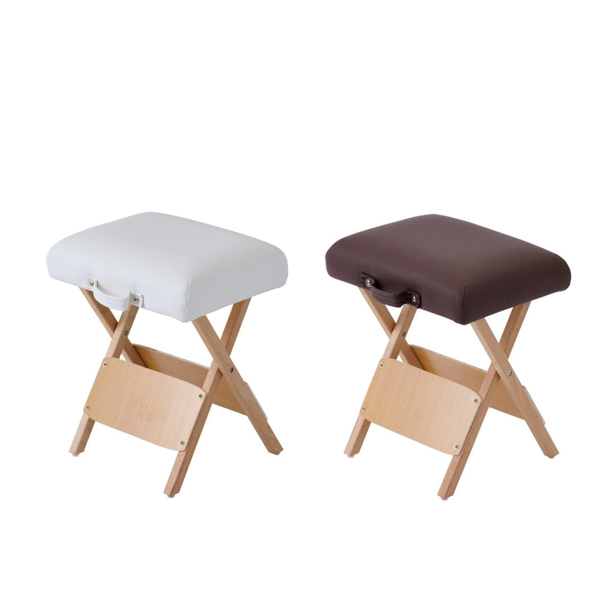 Wooden folding stool SP