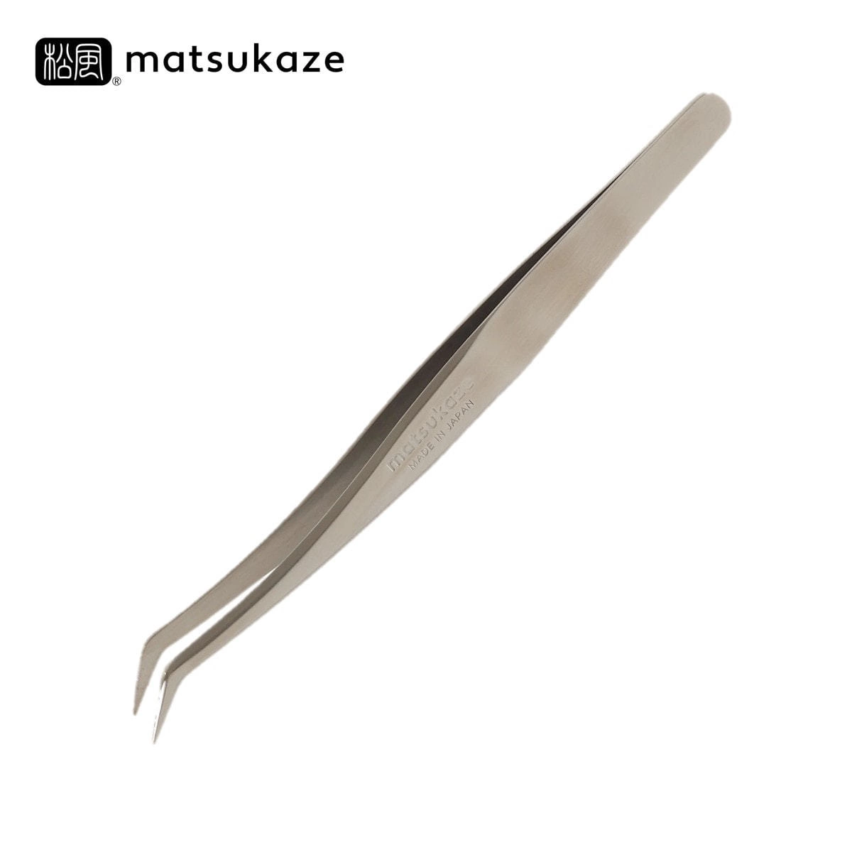 [Matsukaze] Made in Japan Stainless Steel Safety Tweezers S (Recommended for Volume Lash)