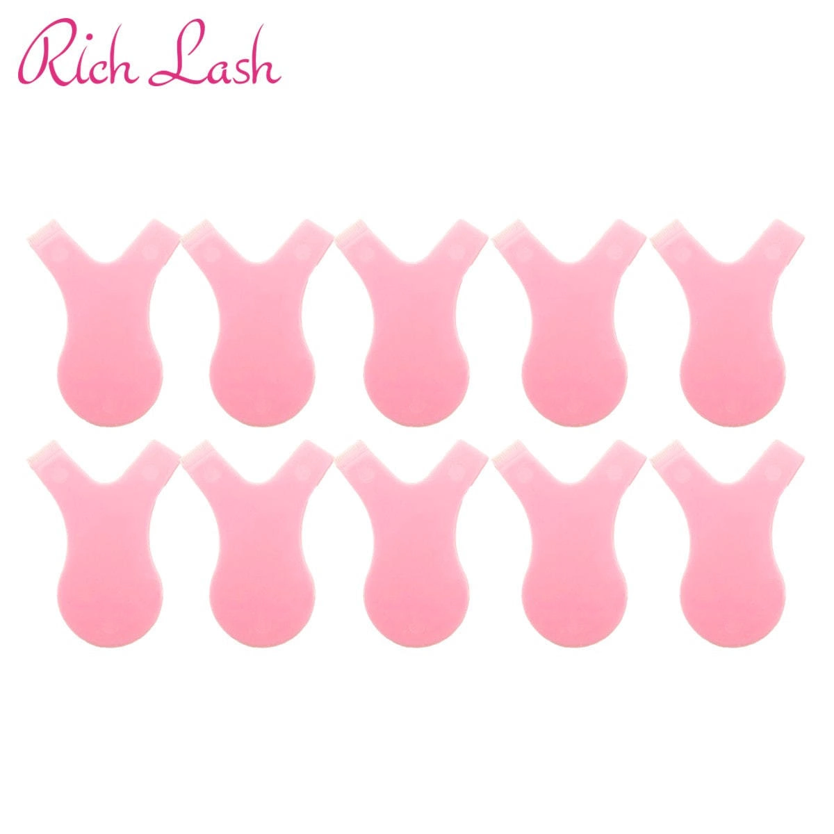 [Rich Lash] Lash Lift Y-Comb (Pink) (Pack of 10)