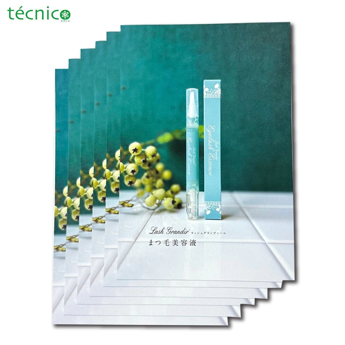 【tecnico】Lash Grand Deal <Eyelash Serum> Product Description Card Set of 6