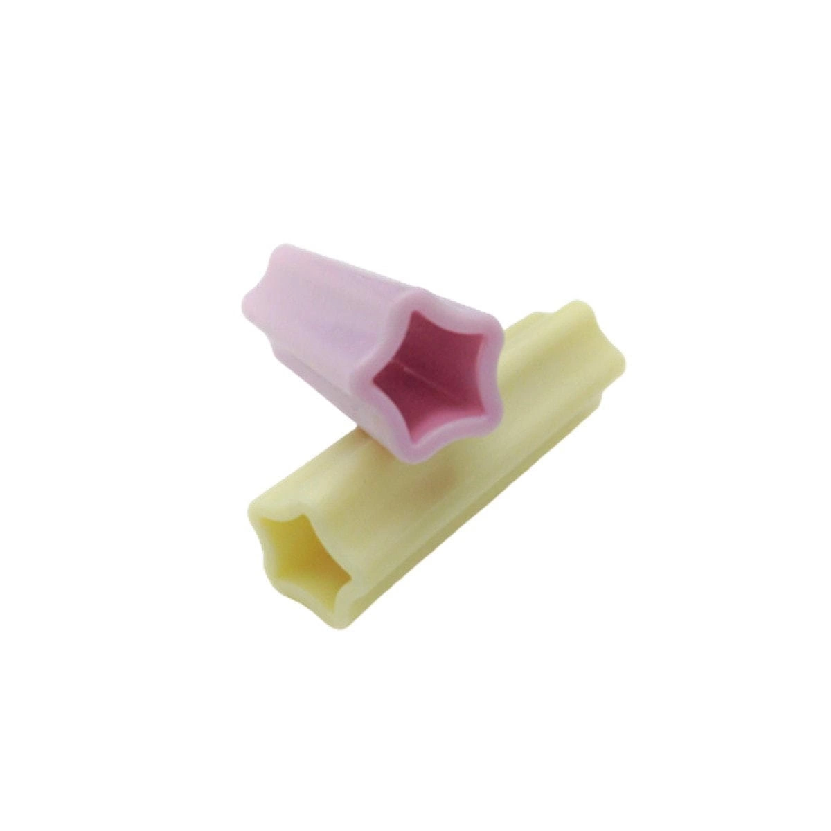 Hikari Nipper Cap Baby Pink & Mousse Yellow (2 pieces)