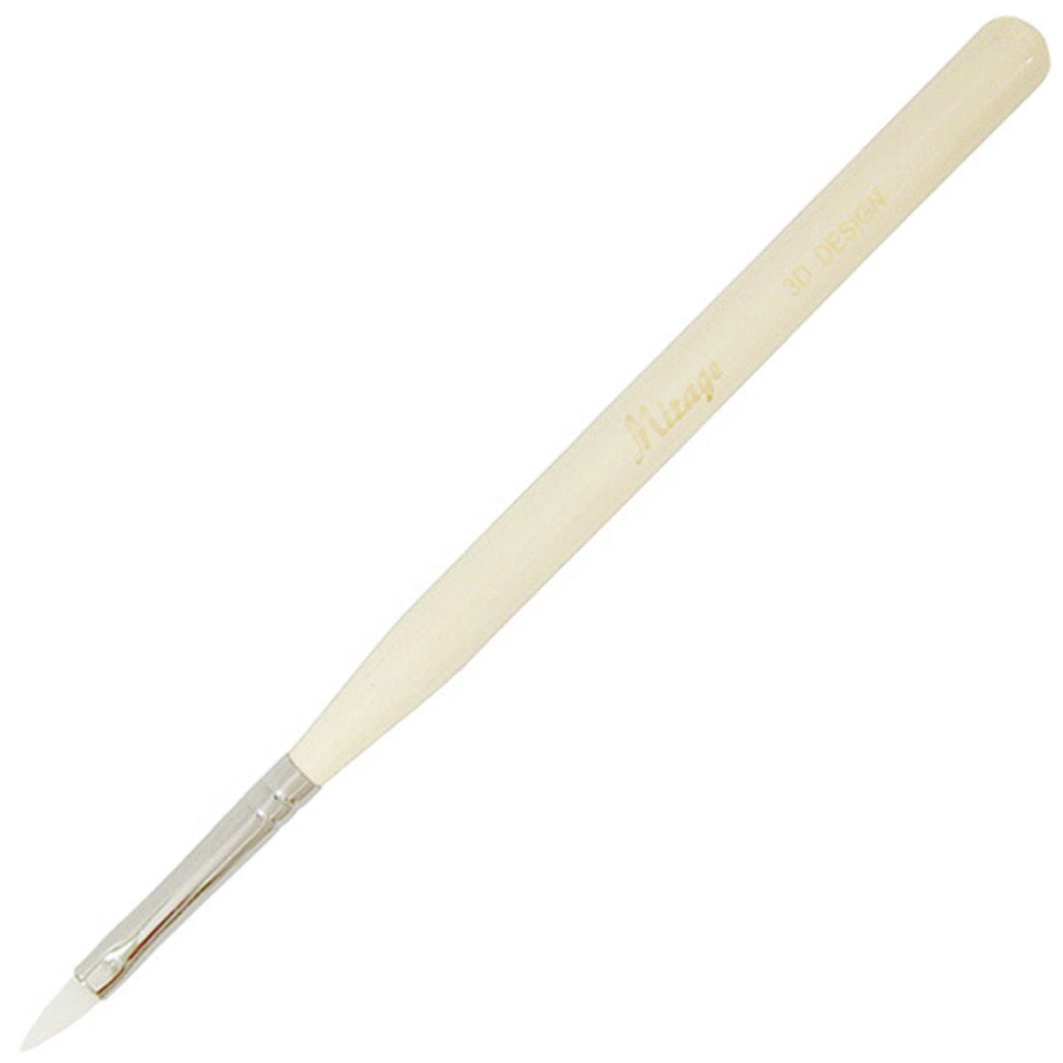 Mirage 3D Design Brush (White Nylon Bristles)