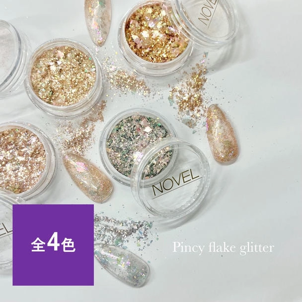 NOVEL Pincy flake glitter