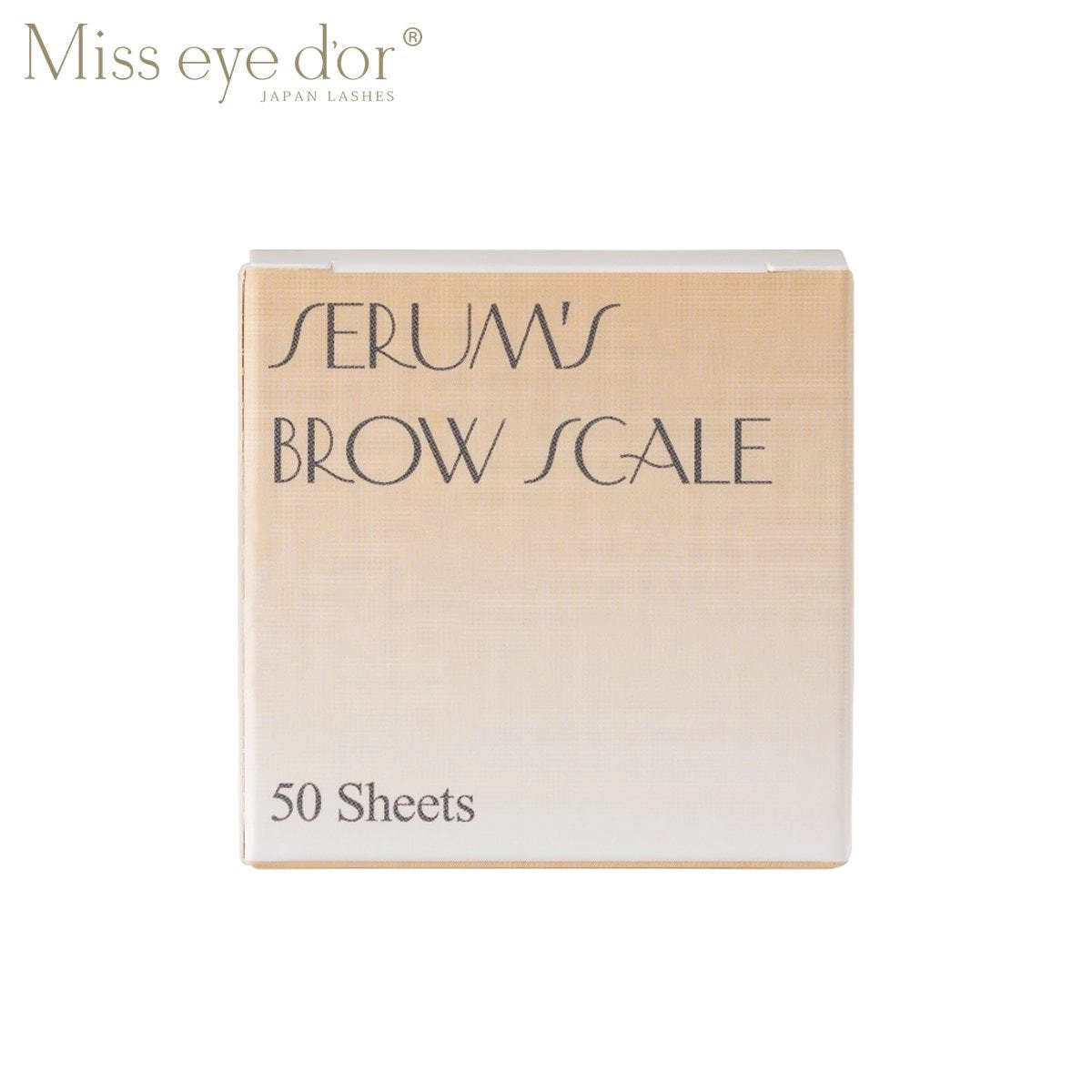 [Miss eye d'or] Brow scale (disposable sticker)