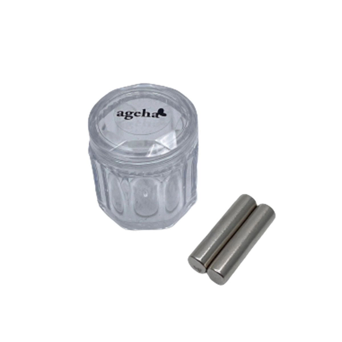 ageha cylindrical mini magnet (with case)