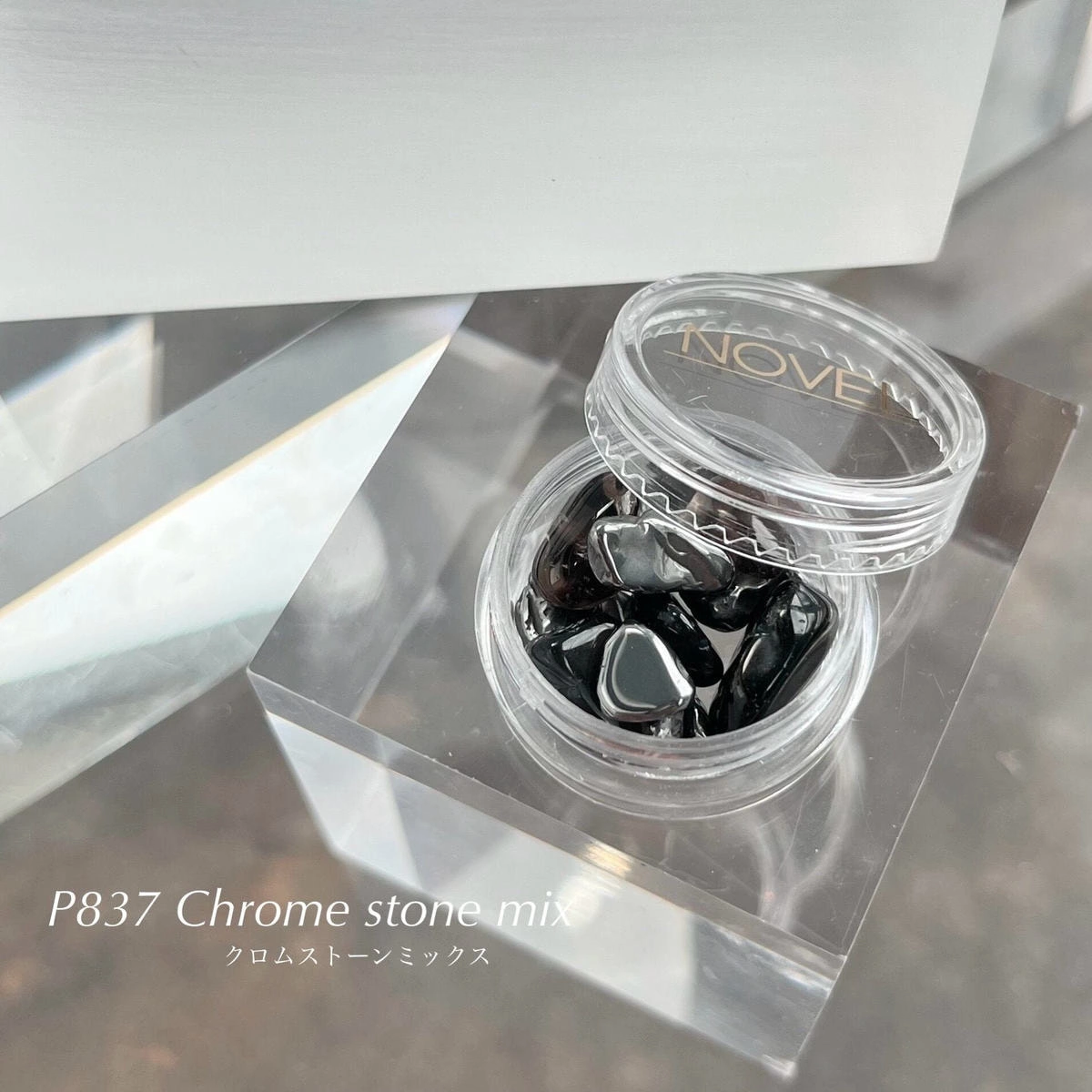 NOVEL P837 Chrome stone mix