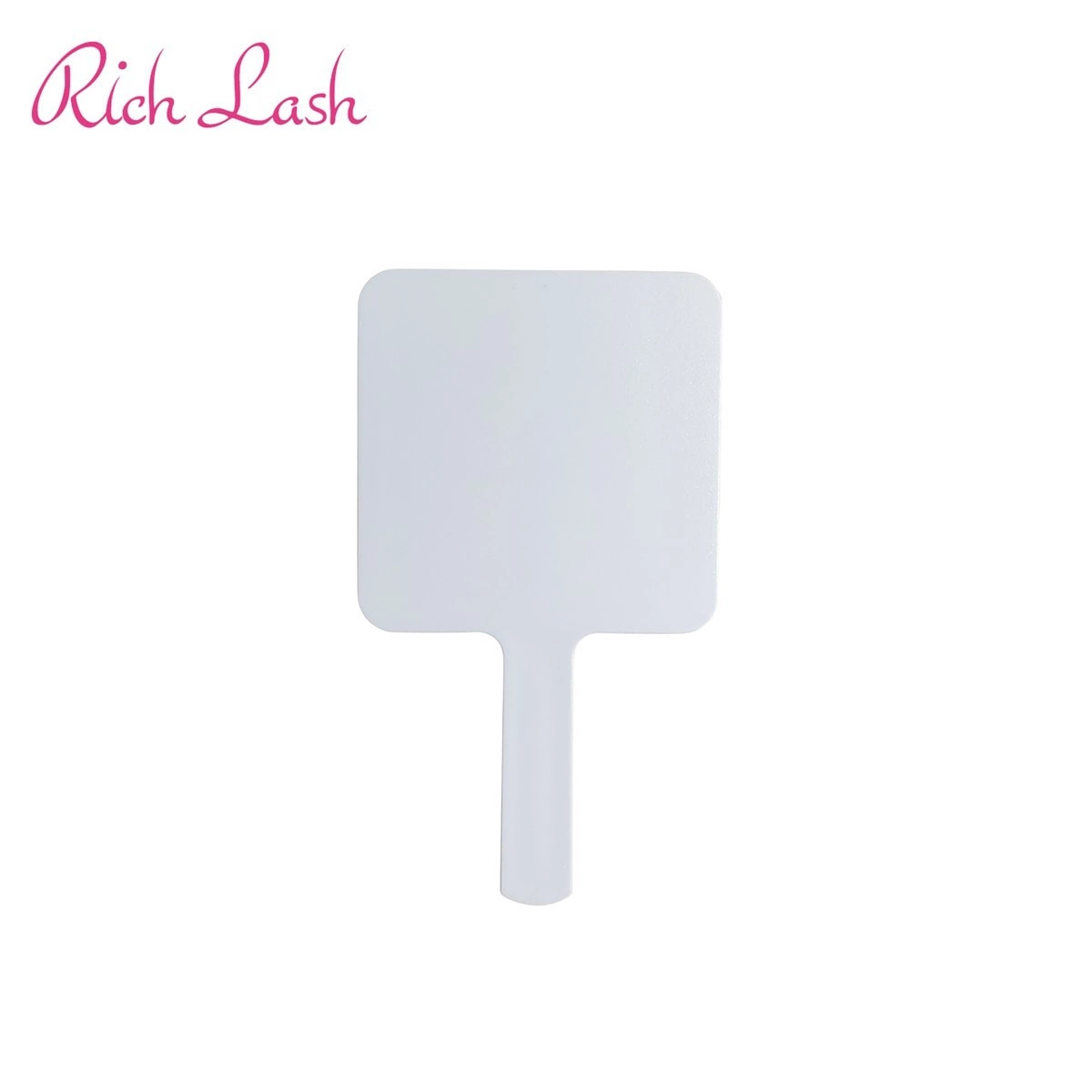 [Rich Lash] Small square mirror (white)