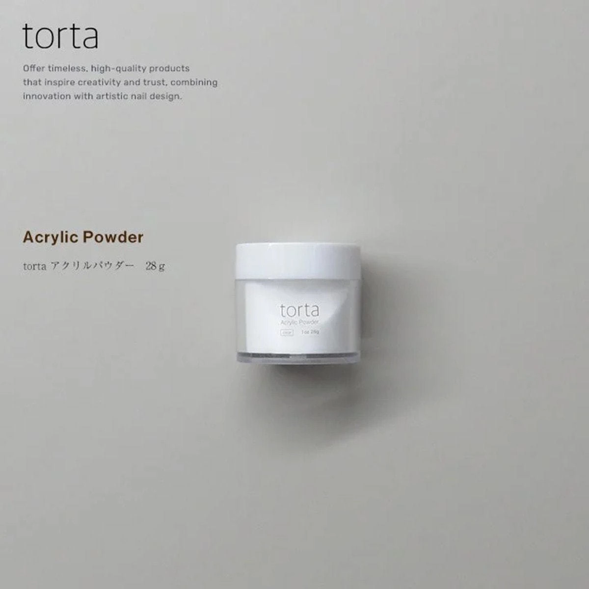 torta acrylic powder (clear) 28g