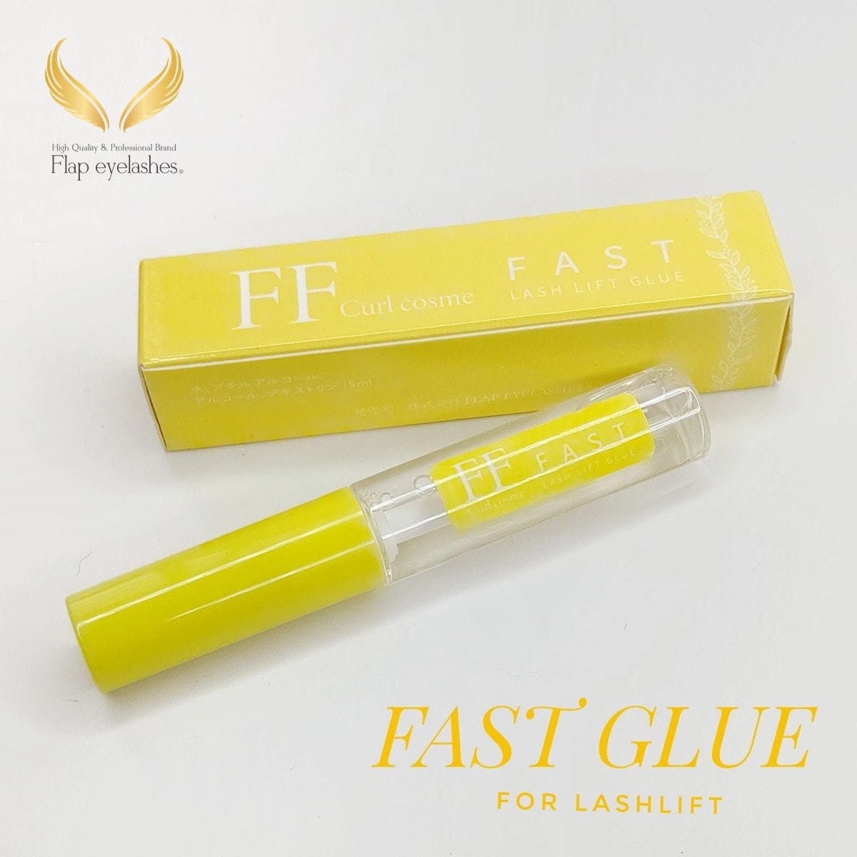 【Flap eyelashes】 Lash lift fast glue 5ml