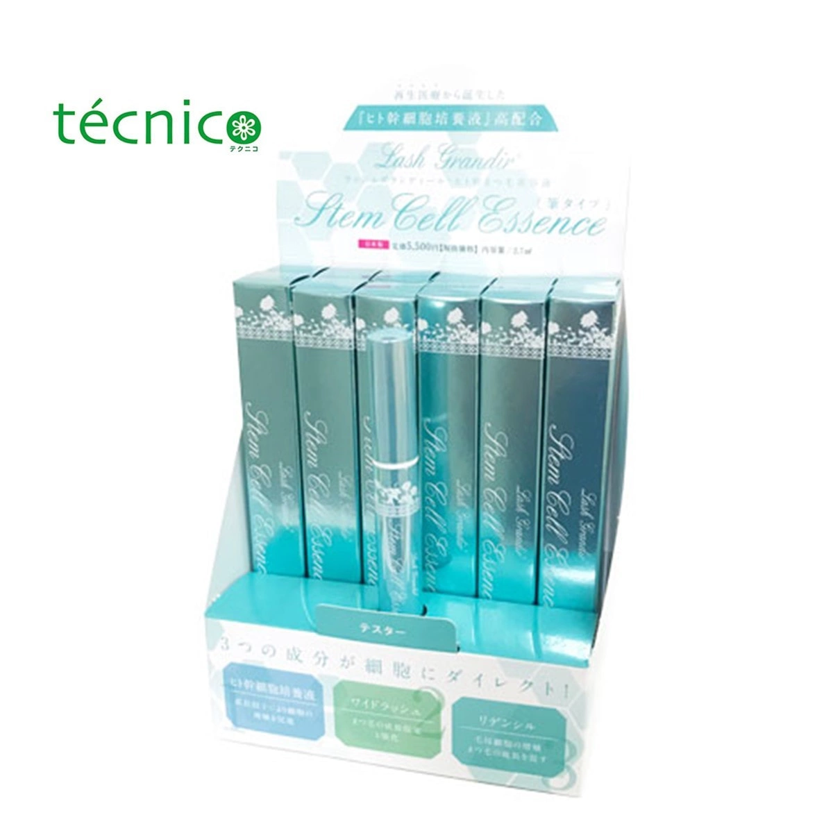 [Technico] Lash Grand Deal <Human stem eyelash serum brush type> 2.7ml 12-piece set (with sales box)