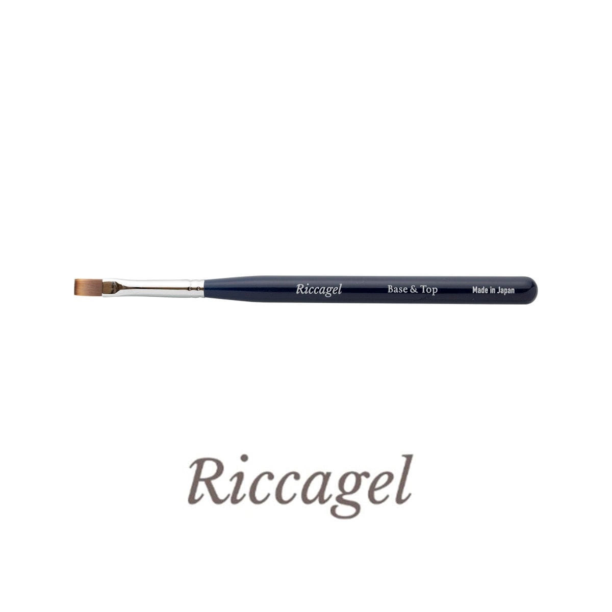 Riccagel Gel Brush Base & Top Navy