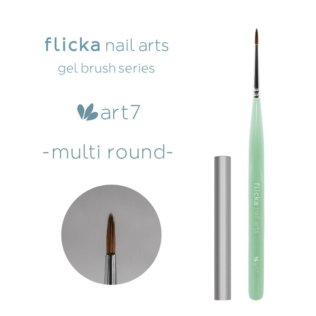 flicka nail arts art7 multi-round