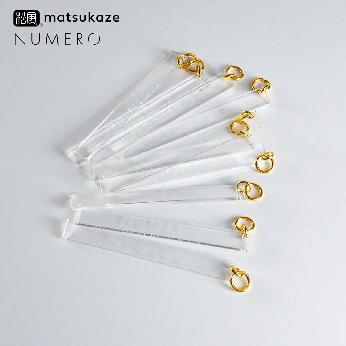 【Matsukaze】 NUMERO Display Plates (Set of 10)