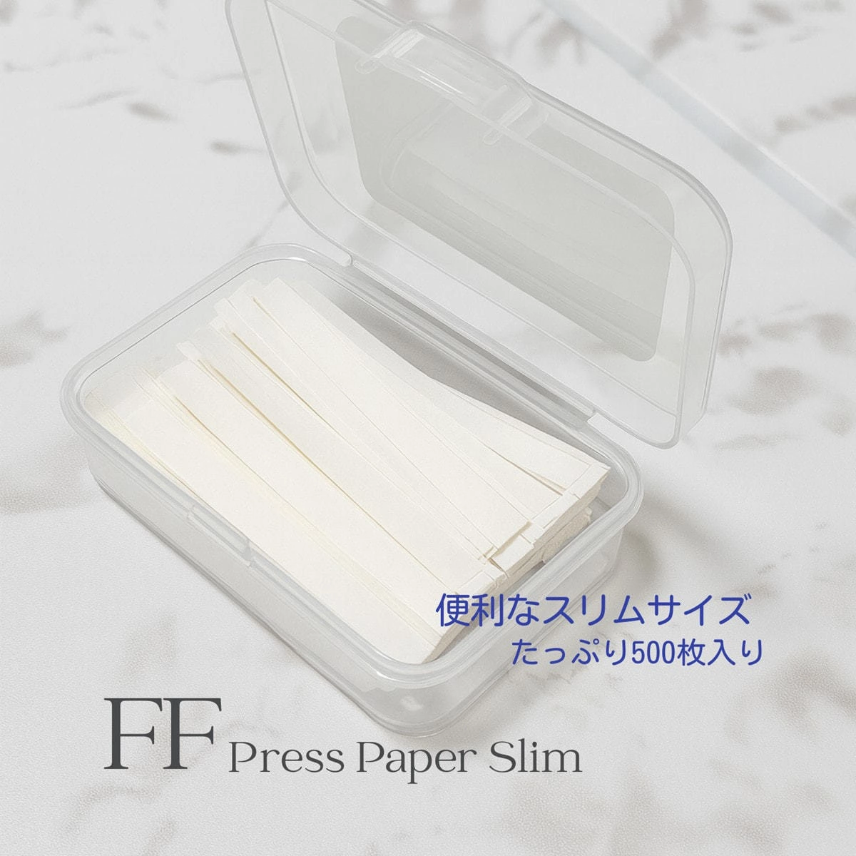 【Flap eyelashes】 FF Press Paper Slim Size