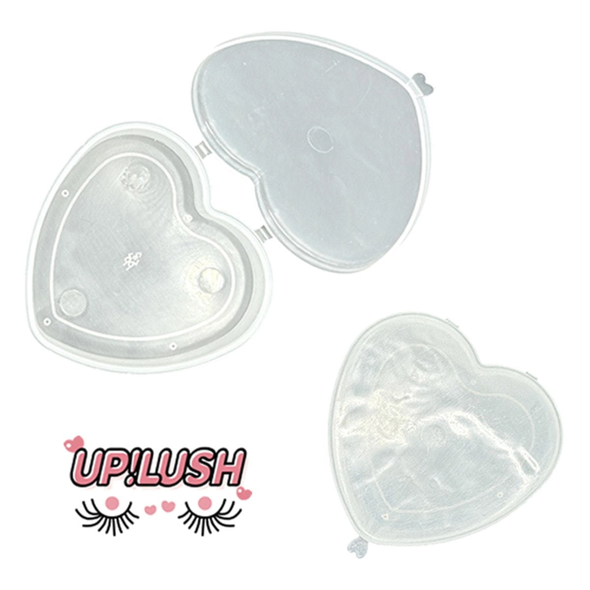 【UP! LUSH】 Heart Rod Case (Glitter)