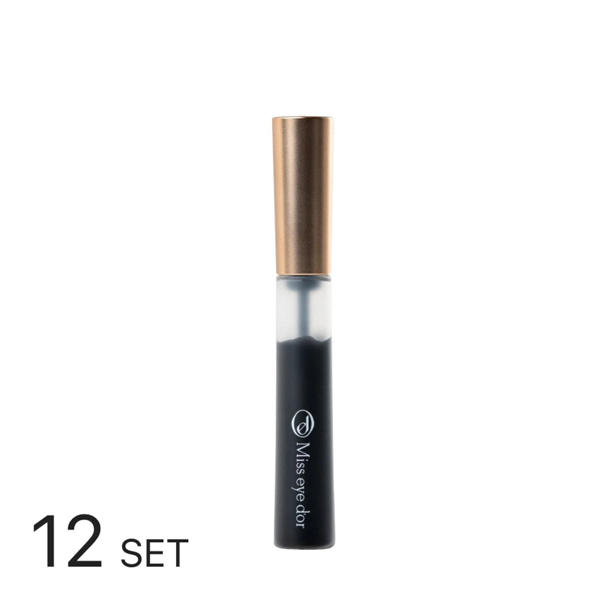 【Miss eye d'or】ハピ ブラックキープリフト コーティング 12本（什器／パンフレット）